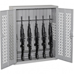 45"H Hinged Door Security Cabinets.