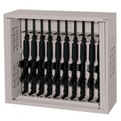 Bi-Fold Door Weapon Storage Cabinet.