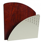 Curved Design, Curved real wood panel.