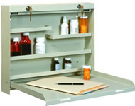 WallWrite DrugStor - Secures narcotics and other medications.