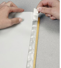 Plastic A4 Index Tabs with Pre-printed Labels.