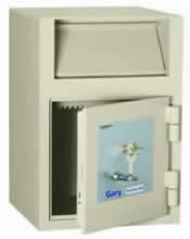 Depository Safe with high security key lock.