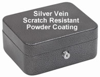 Silver Vein Scratch Reistant Powder Coating.