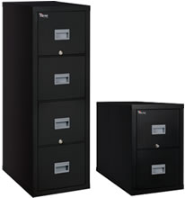 Patriot by FireKing 4-drawer and 2-drawer cabinets.