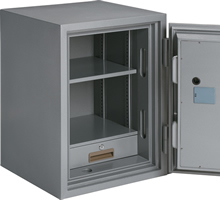 Model FK1813-1MGE, interior 1 shelf and 1 drawer, 1.97 cubic ft. capacity.
