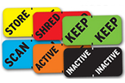 These new transition labels help staff identify the status of a record quickly and efficiently.