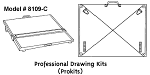 Drawing board available in 3 sizes.