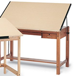 Wood Drafting Tables.
