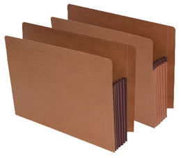 Redrope Expansion File Pockets.