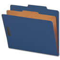 Dark Blue Classification Folders.
