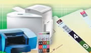 Filing software and labels by Colorflex.