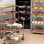 Logic® shelving is NSF approved for the food industry.