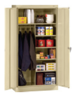 Standard Combination Wardrobe and Storage Cabinets.