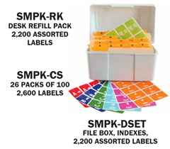 Smead ACCS Series Color Coded Label.