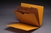 Type I Pressboard Classification Folders, Full Cut End Tab, Letter Size, 2 Pocket Dividers, 2-1/4" Expansion (Box of 10)