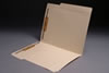 11 pt Manila Folders, 8" Reinforced Top Tab, Letter Size, Fastener Pos #1 and #3 (Box of 50)