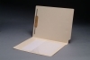 11 pt Manila Letter Size Folders, Full Cut End Tab, 1/2 Poly Pocket and Fastener Pos #1.