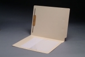 Folders with fastener - 1/2 Poly Pocket, Inside Front.