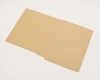 14 pt Manila Pocket Folders, Full Cut End Tab, Letter Size, Double Pockets Inside Front (Box of 50)
