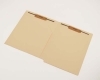 14 pt Manila Folders, Full Cut End Tab, Letter Size, Full Diagonal Pocket, Fasteners Pos #1 & #3 (Box of 50)