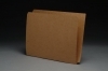 17pt Brown Kraft Letter Size Folders, SFI Compatible, Full Cut End Tab.