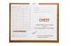 Chest, Briar #131 - Category Insert Jackets, System II, Open Top X-Ray Size (Carton of 250) *