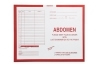 Abdomen, Red #185 - Category Insert Jackets, System II, Open Top X-Ray Size (Carton of 250) *
