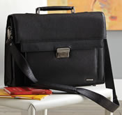 Amherst Leather Briefcase.
