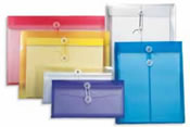 Poly envelopes, file pockets, file jackets and more.