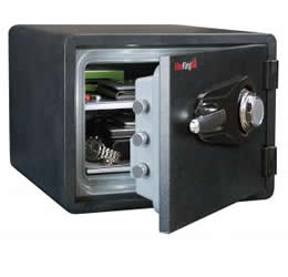 Business Class Fire and Water Resistant Safes.