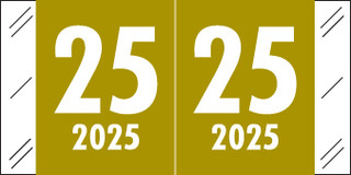 2025-Year-Label-Col-R-Tab-Gold-CLYM-25-CT5
