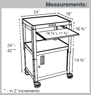 Cart Measurements.