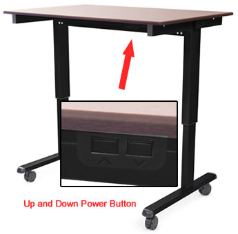Up and Down Power Button.