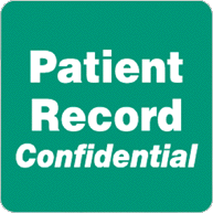 Patient Record Confidential Labels.