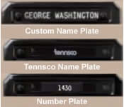 Name & Number Plates.