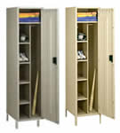 Combination Storage Locker With Legs.