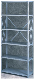 Q-Line Open Style Shelving.