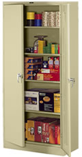 Deluxe Office Supplies Storage Cabinets.